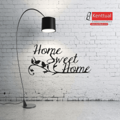 Home Sweet Home Metal Duvar Dekoru
