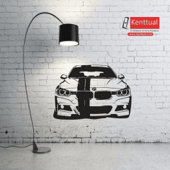 BMW F30 Metal Duvar Dekoru