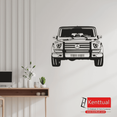 Mercedes G-Kasa Araba Metal Duvar Dekoru