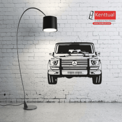 Mercedes G-Kasa Araba Metal Duvar Dekoru