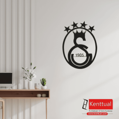 Galatasaray Metal Duvar Dekoru