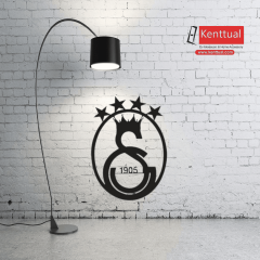Galatasaray Metal Duvar Dekoru